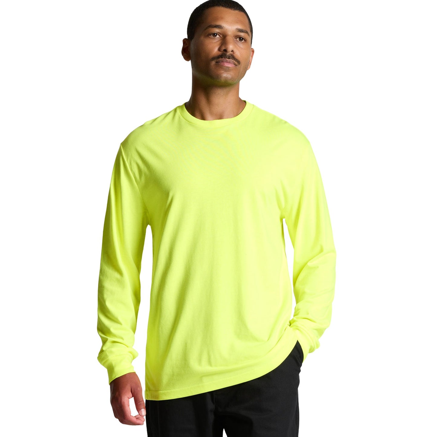 AS Colour Block Safety Long Sleeve T-Shirt - 5054F