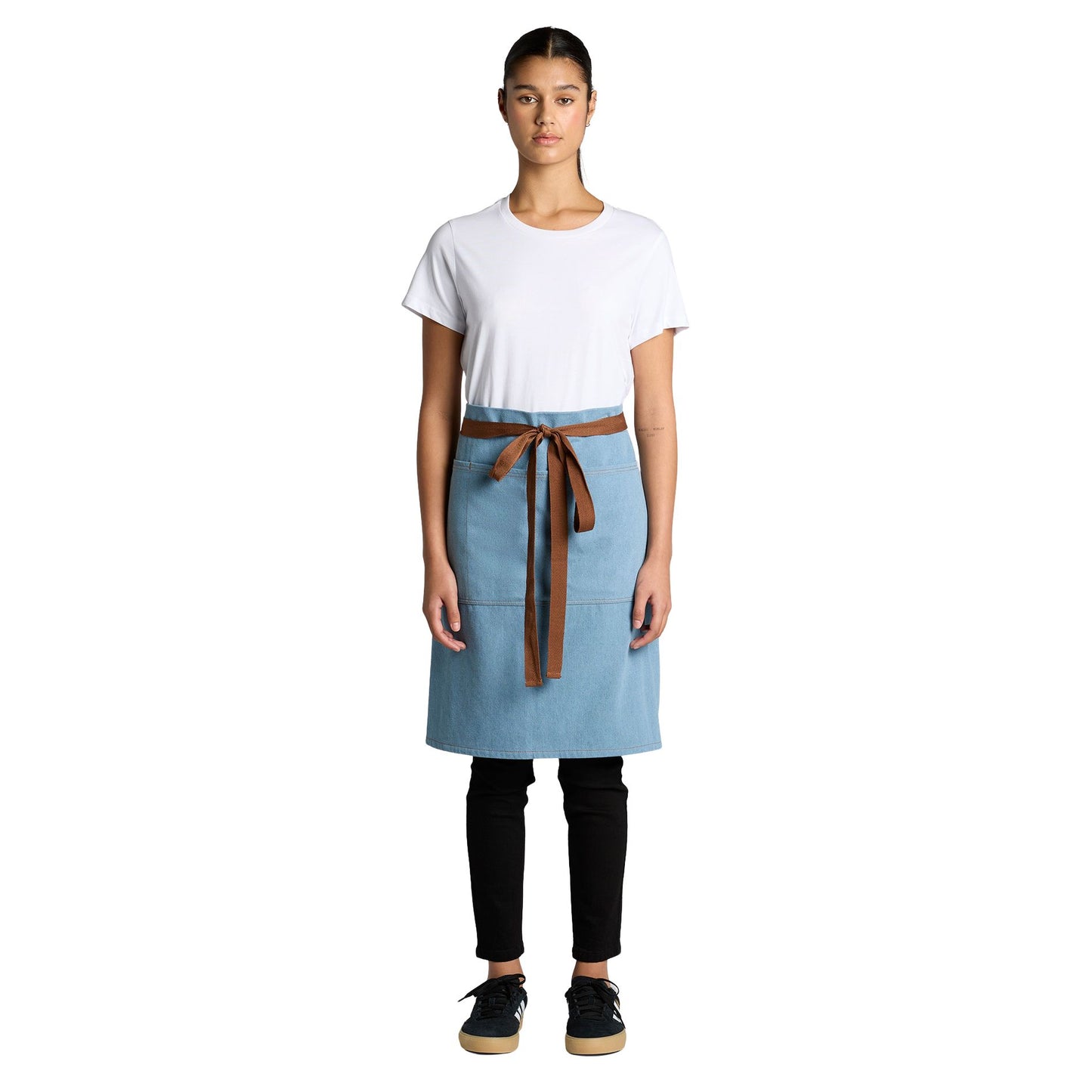 AS Colour Denim Half Apron - 1085